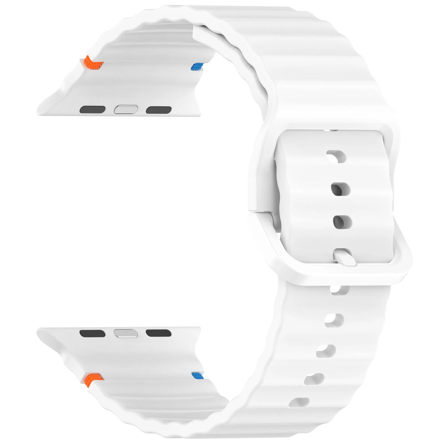 Silicone Strap for Apple watch Ultra Band 49mm 46mm 45mm 42mm 44mm 40mm 41mm correa bracelet belt iWatch series 10 9 8 6 7 5 SE - Woof Glow Gear