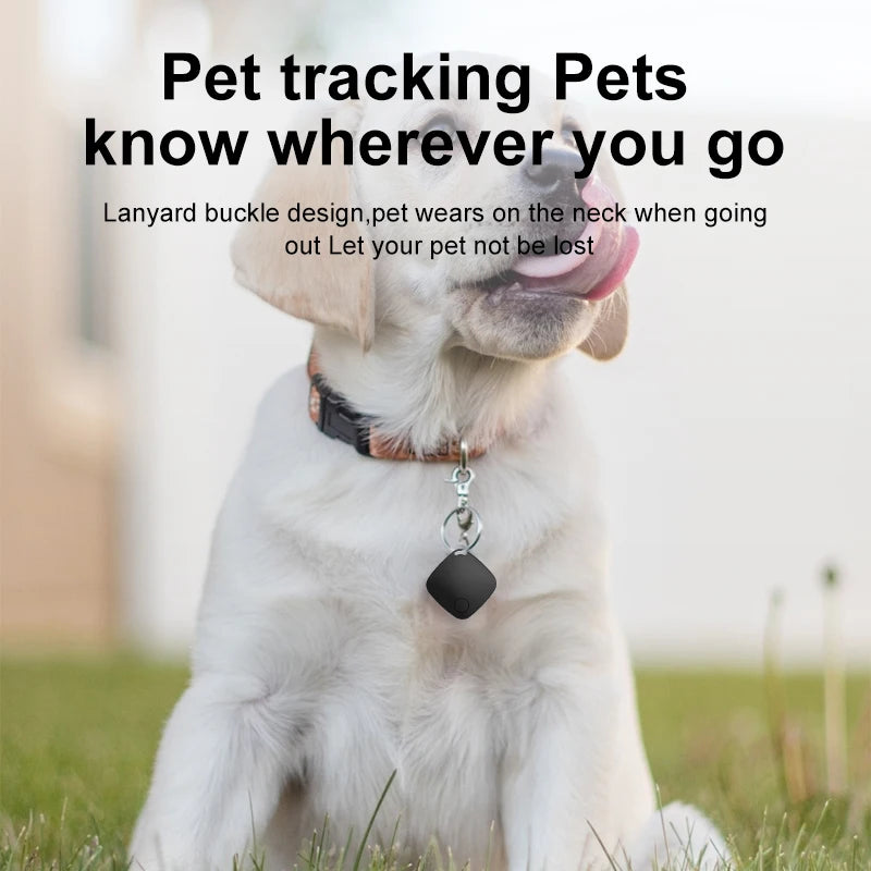 Mini GPS Tracker Anti Lost Device Let Kids Bag Wallet Tracking Bluetooth 5.0 Smart Finder Locator For IOS/ Android - Woof Glow Gear