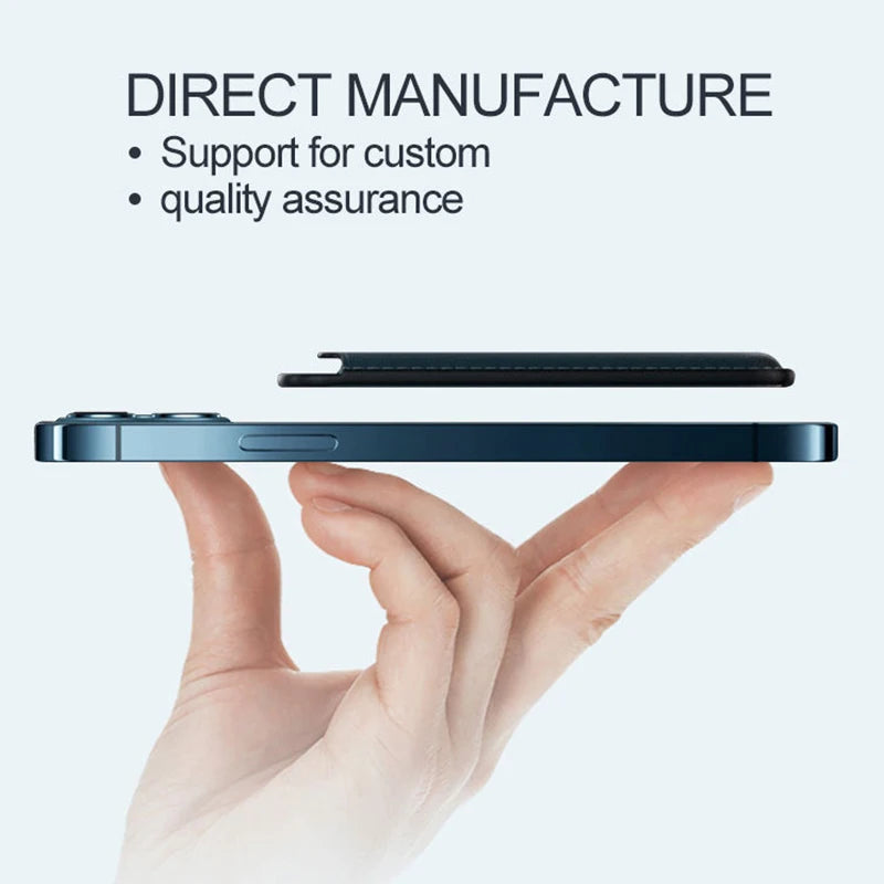 Leather Wallet Case For iPhone 15 Pro Max Magsafe Wallet Leather Compatible For iPhone 14 13 12 Card Holder with MagSafe Magnet - Woof Glow Gear