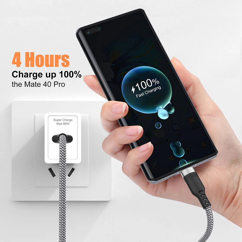 USB TYPE C Fast Charge Cable Android Micro USB line USB to LIGHTNING Extend Charging Cable for iPhone 14 Xiaomi OnePlus Samsung - Woof Glow Gear