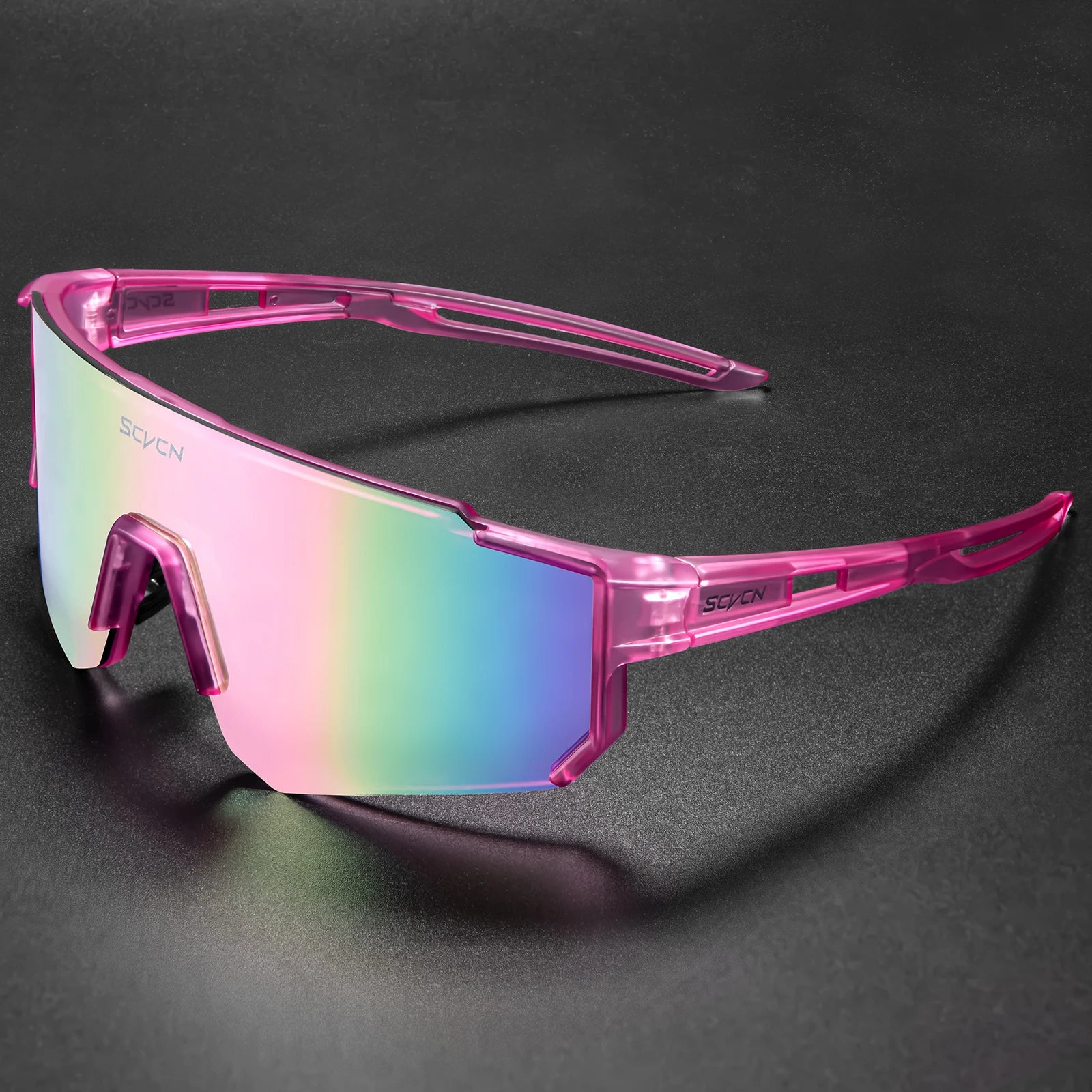 SCVCN new Outdoor Cycling Sunglasses Men MTB Bike Glasses Sports Mountain Climbing fishing Women Bicycle Cycling UV400 Goggles - Woof Glow Gear