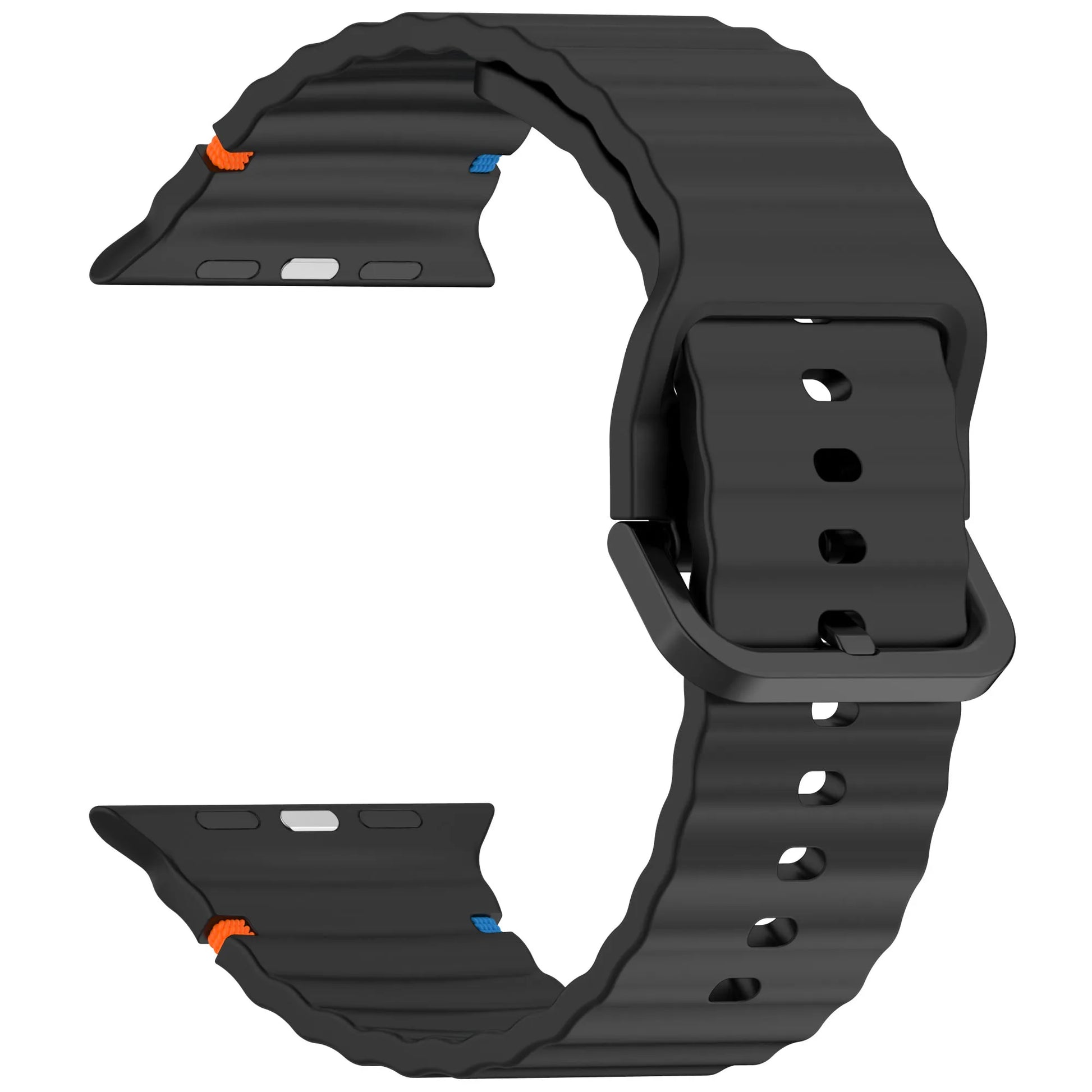 Silicone Strap for Apple watch Ultra Band 49mm 46mm 45mm 42mm 44mm 40mm 41mm correa bracelet belt iWatch series 10 9 8 6 7 5 SE - Woof Glow Gear