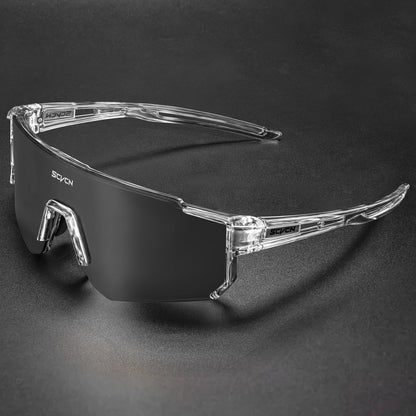 SCVCN new Outdoor Cycling Sunglasses Men MTB Bike Glasses Sports Mountain Climbing fishing Women Bicycle Cycling UV400 Goggles - Woof Glow Gear