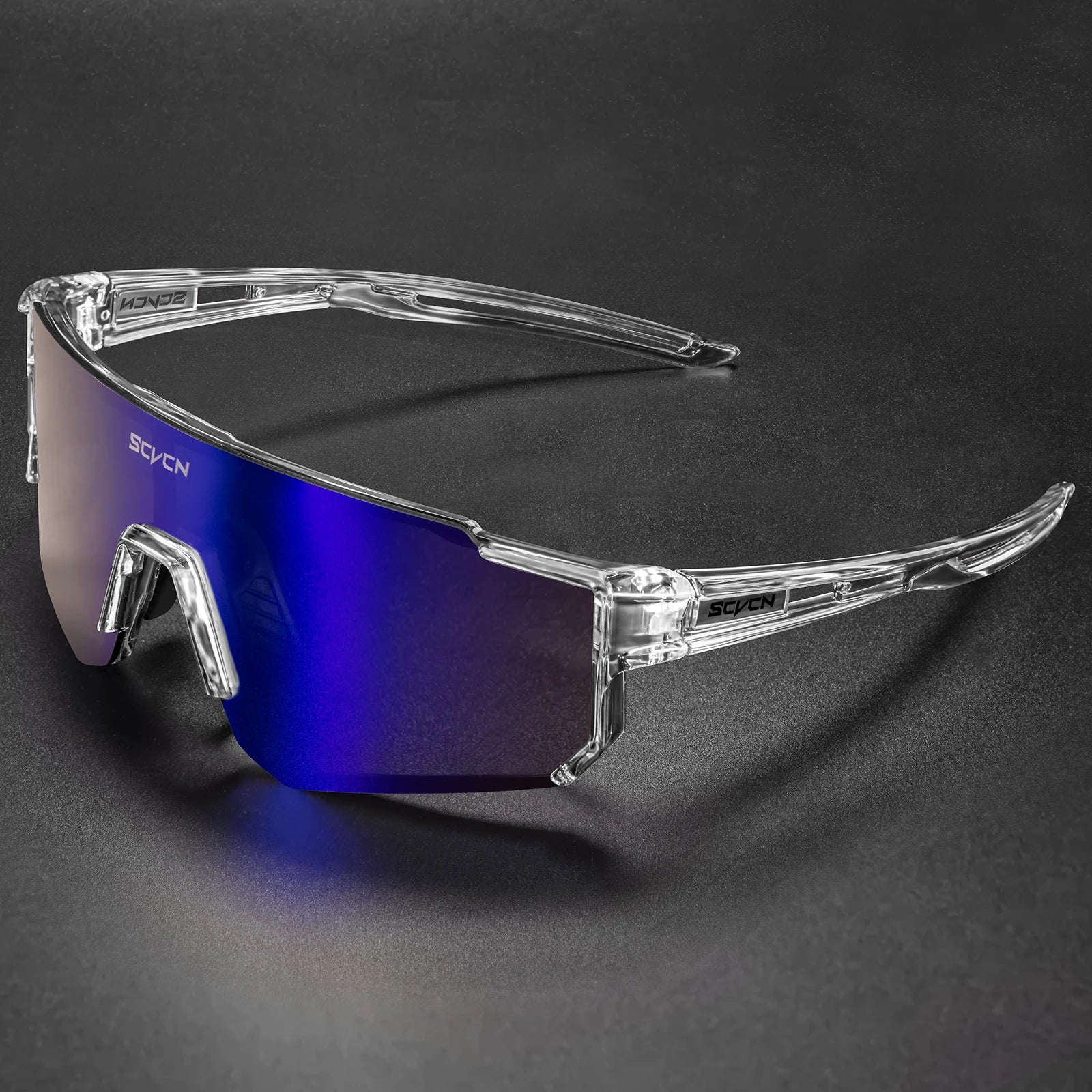 SCVCN new Outdoor Cycling Sunglasses Men MTB Bike Glasses Sports Mountain Climbing fishing Women Bicycle Cycling UV400 Goggles - Woof Glow Gear
