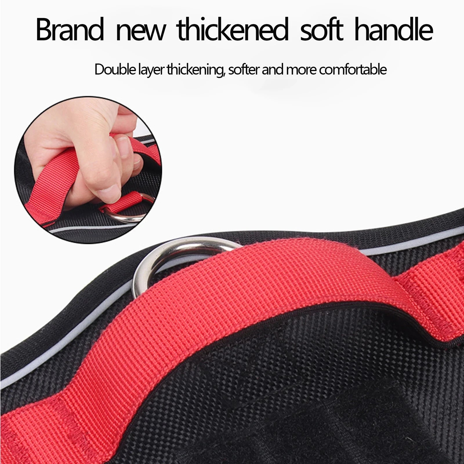 Dog Harness Reflective Midium Large Dogs Tactical Vest Big 1680D Waterproof Oxford Cloth Dog Harnesses Pet Accessoires Supplies - Woof Glow Gear
