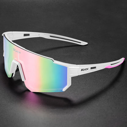 SCVCN new Outdoor Cycling Sunglasses Men MTB Bike Glasses Sports Mountain Climbing fishing Women Bicycle Cycling UV400 Goggles - Woof Glow Gear