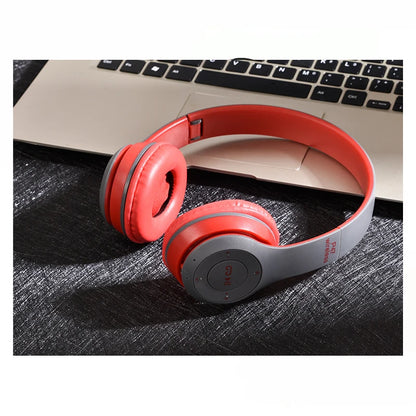 P47 Stereo Headset Bluetooth 5 0 Folding Series Wireless Sports Game Headset for iPhone XiaoMi - Woof Glow Gear