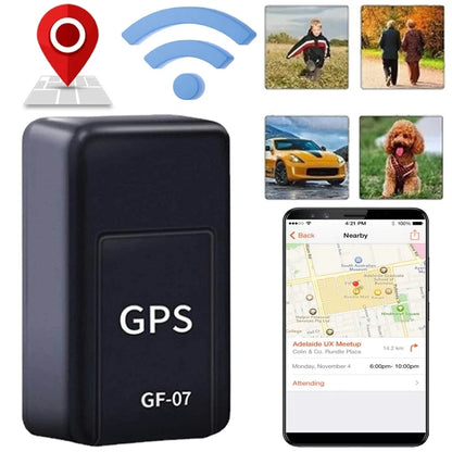 Mini GF-07 GPS Tracker Car Bike Bicycle Pets Children Real Time Tracking Positioner Strong Magnetic Anti-lost Locator - Woof Glow Gear