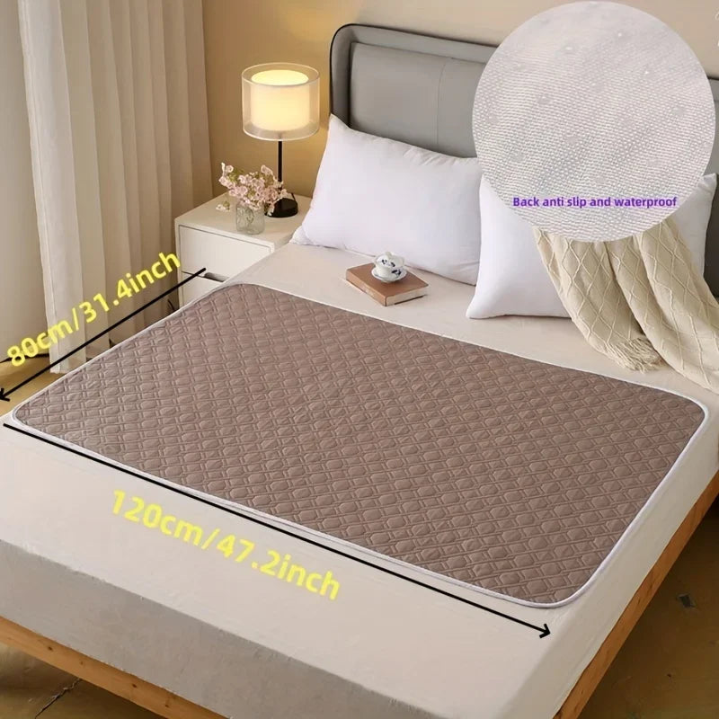 Washable Incontinence Pads for Elderly & Pets - Leak-Proof Bed Care Mats, Ideal for Menstruation & Home Use, Multiple Sizes - Woof Glow Gear