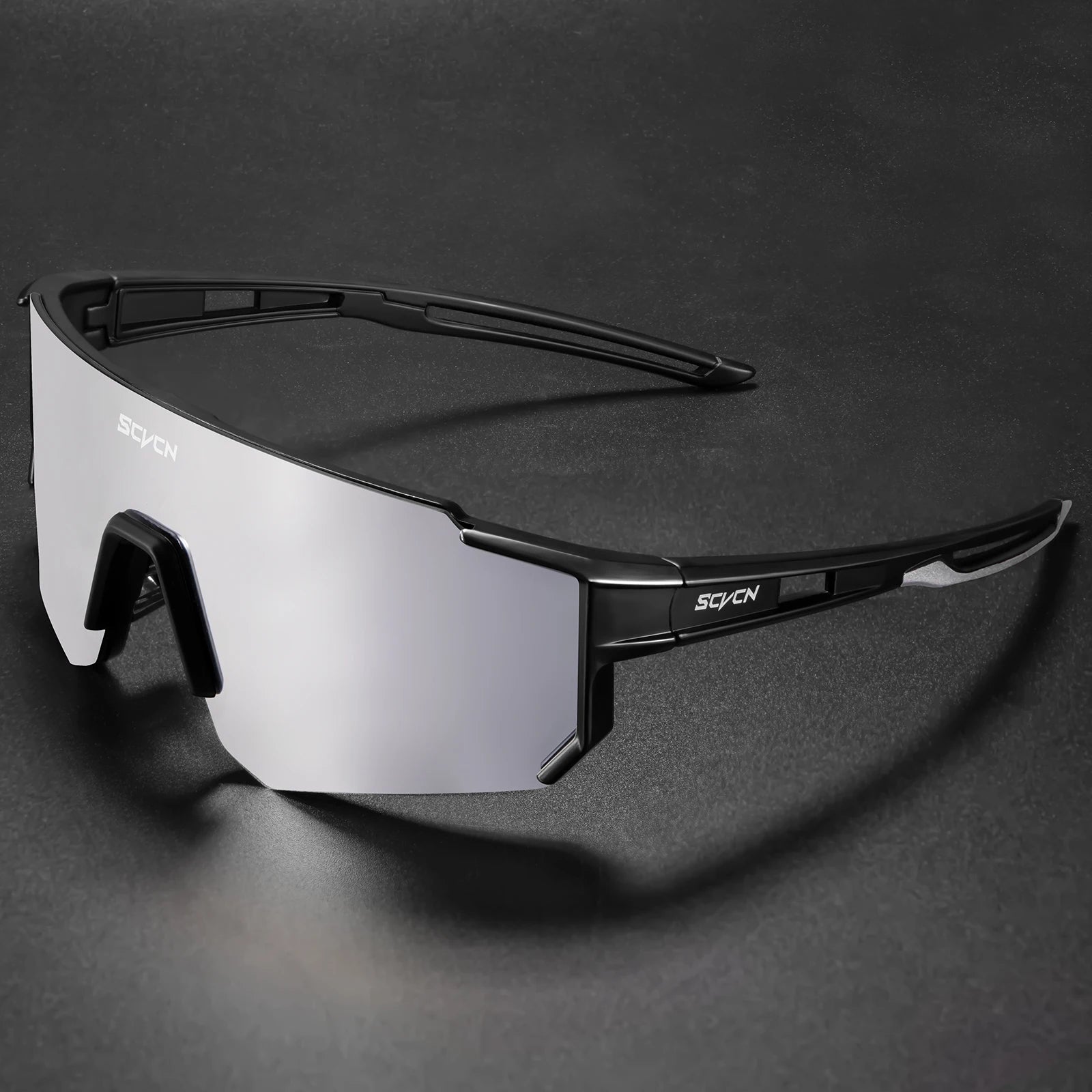 SCVCN new Outdoor Cycling Sunglasses Men MTB Bike Glasses Sports Mountain Climbing fishing Women Bicycle Cycling UV400 Goggles - Woof Glow Gear