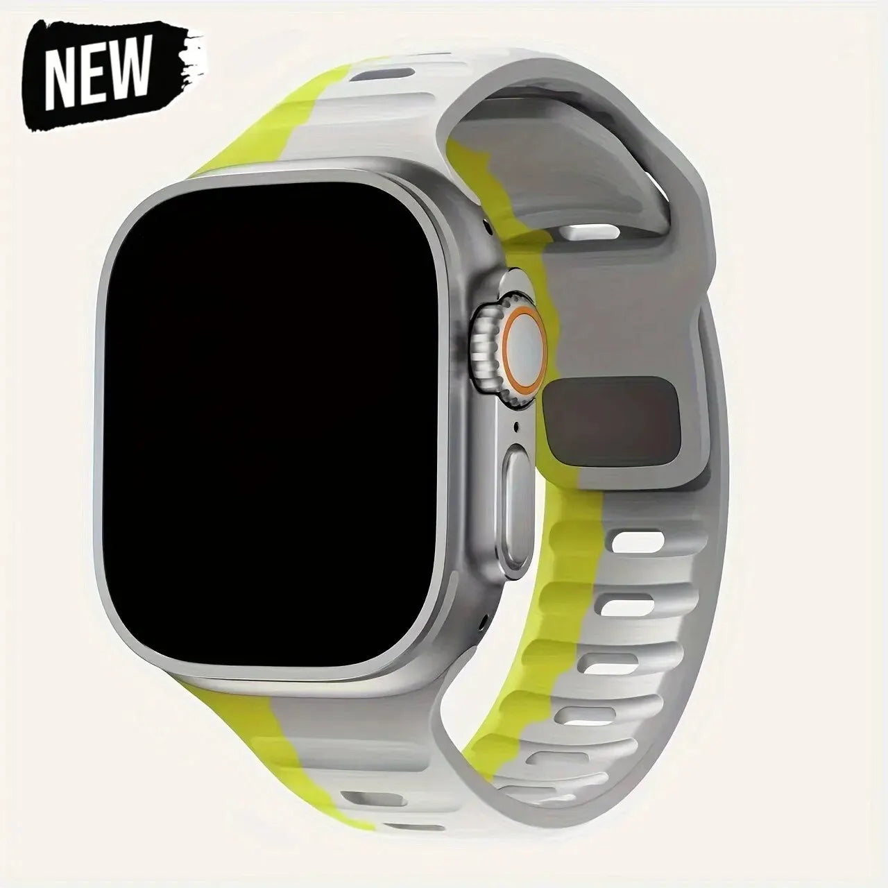 Soft Silicone Strap For Apple Watch Band Ultra 49mm 44mm 45mm 42mm 41mm 42mm 38mm Sport Watchband IWatch Serise 9 8 7 6 Bracelet - Woof Glow Gear