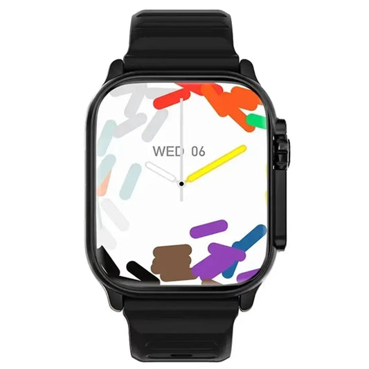 T900 Ultra Smartwatch - Bluetooth Calling, Message Alerts, Heart Rate Monitor, Sports Tracker for Android & iOS - Perfect for Men & Women - Woof Glow Gear