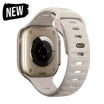 Soft Silicone Strap For Apple Watch Band Ultra 49mm 44mm 45mm 42mm 41mm 42mm 38mm Sport Watchband IWatch Serise 9 8 7 6 Bracelet - Woof Glow Gear
