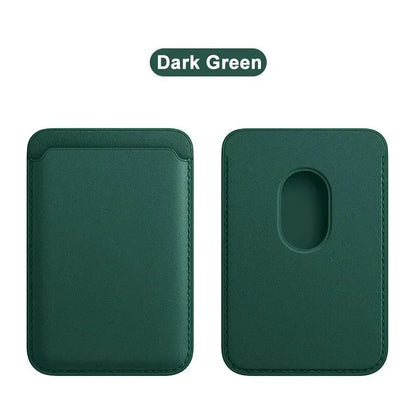 Leather Wallet Case Magentic Wallet Leather Compatible For iPhone 15 14 13 12 Pro Max Card Holder Magnet - Woof Glow Gear