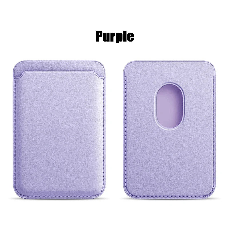 Leather Wallet Case For iPhone 15 Pro Max Magsafe Wallet Leather Compatible For iPhone 14 13 12 Card Holder with MagSafe Magnet - Woof Glow Gear