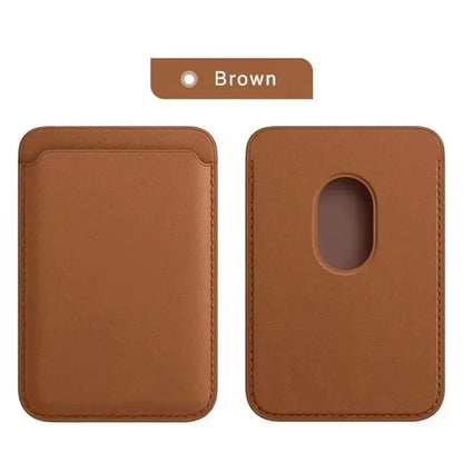 Leather Wallet Case Magentic Wallet Leather Compatible For iPhone 15 14 13 12 Pro Max Card Holder Magnet - Woof Glow Gear