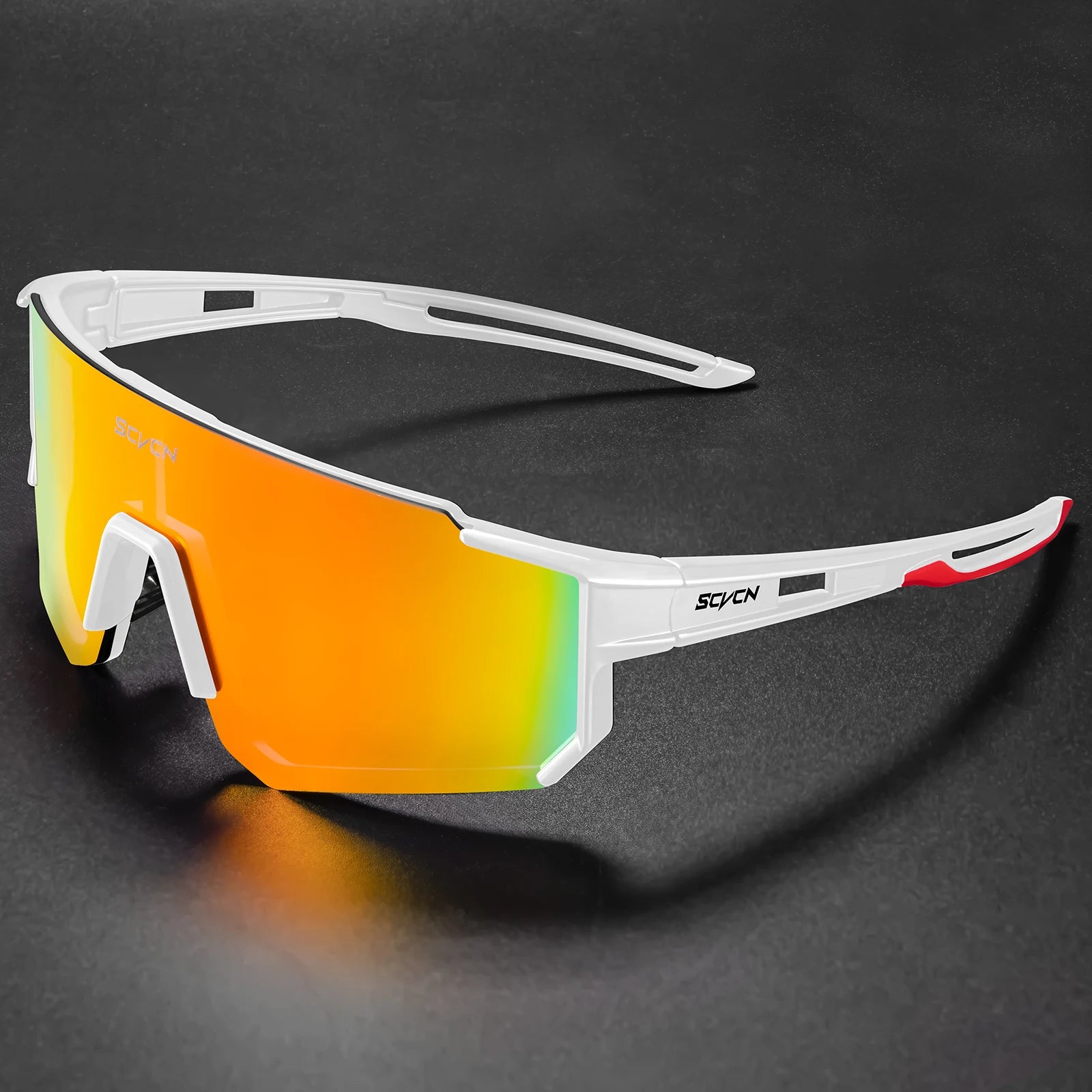 SCVCN new Outdoor Cycling Sunglasses Men MTB Bike Glasses Sports Mountain Climbing fishing Women Bicycle Cycling UV400 Goggles - Woof Glow Gear
