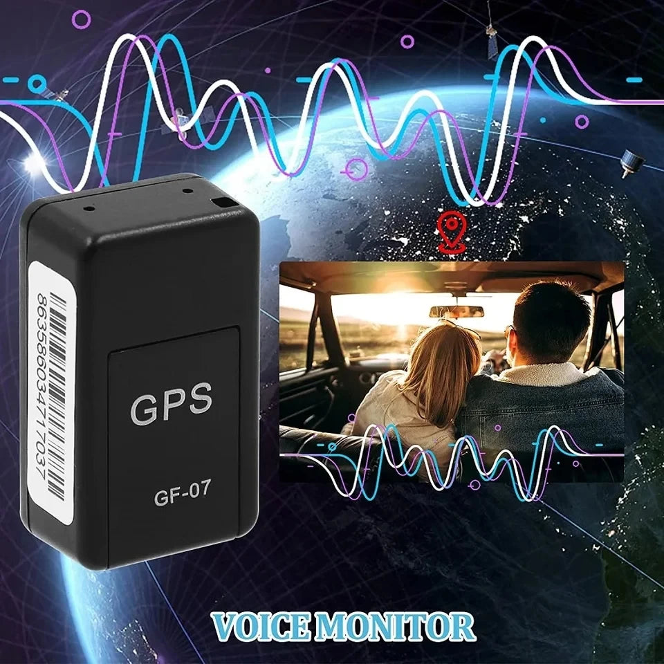 Mini GF-07 GPS Tracker Car Bike Bicycle Pets Children Real Time Tracking Positioner Strong Magnetic Anti-lost Locator - Woof Glow Gear