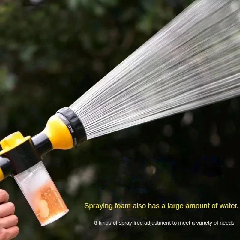 Portable Auto Foam Lance Water Gun High Pressure 3 Grade Nozzle Jet Car Washer Sprayer Cleaning Tool Automobile Garden Wash Tool - Woof Glow Gear