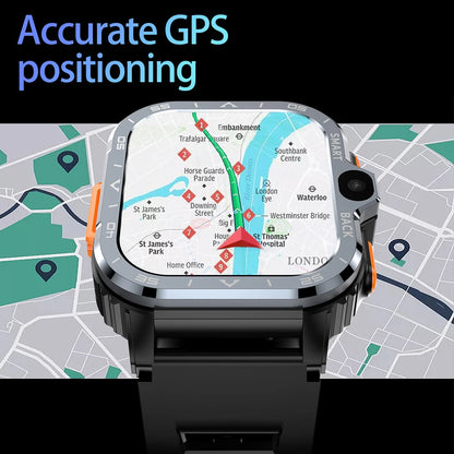 Valdus PGD Android Smart Watch Men GPS 16G/64G ROM Storage HD Dual Camera NFC 2G 4G SIM Card WIFI Wireless Fast Internet Access - Woof Glow Gear