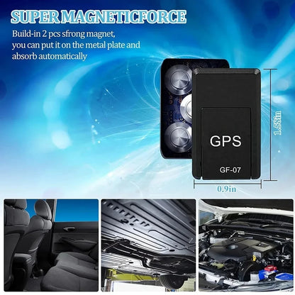 Mini GF-07 GPS Tracker Car Bike Bicycle Pets Children Real Time Tracking Positioner Strong Magnetic Anti-lost Locator - Woof Glow Gear