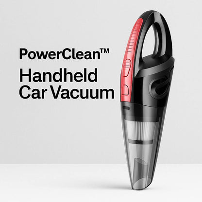 Car Vacuum Cleaner Handheld Wireless Charging Model High Power Small Car Interior Vacuum Cleaner 1 Set - Woof Glow Gear