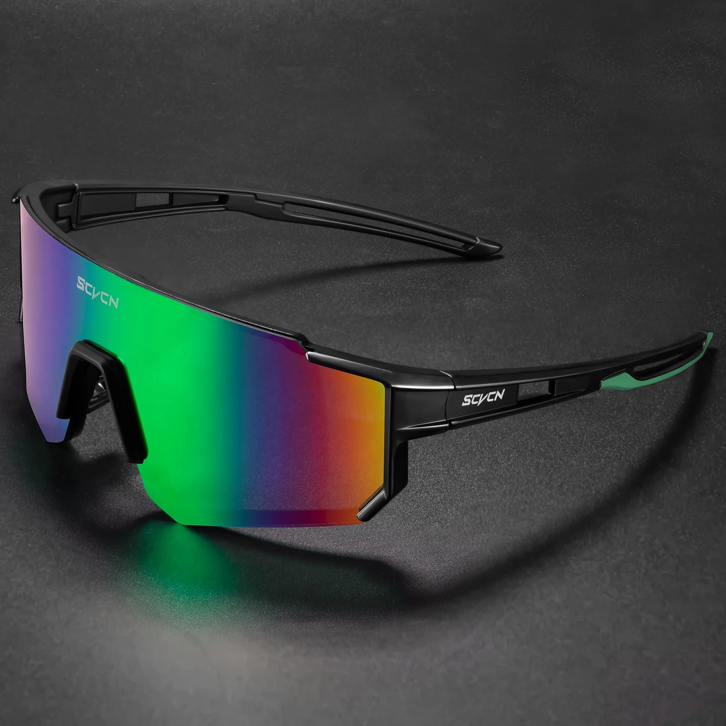 SCVCN new Outdoor Cycling Sunglasses Men MTB Bike Glasses Sports Mountain Climbing fishing Women Bicycle Cycling UV400 Goggles - Woof Glow Gear