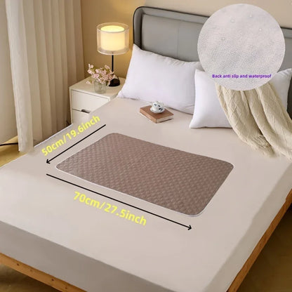 Washable Incontinence Pads for Elderly & Pets - Leak-Proof Bed Care Mats, Ideal for Menstruation & Home Use, Multiple Sizes - Woof Glow Gear