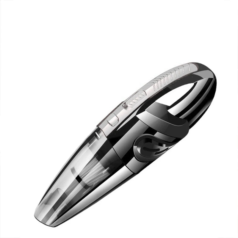 Car Vacuum Cleaner Handheld Wireless Charging Model High Power Small Car Interior Vacuum Cleaner 1 Set - Woof Glow Gear