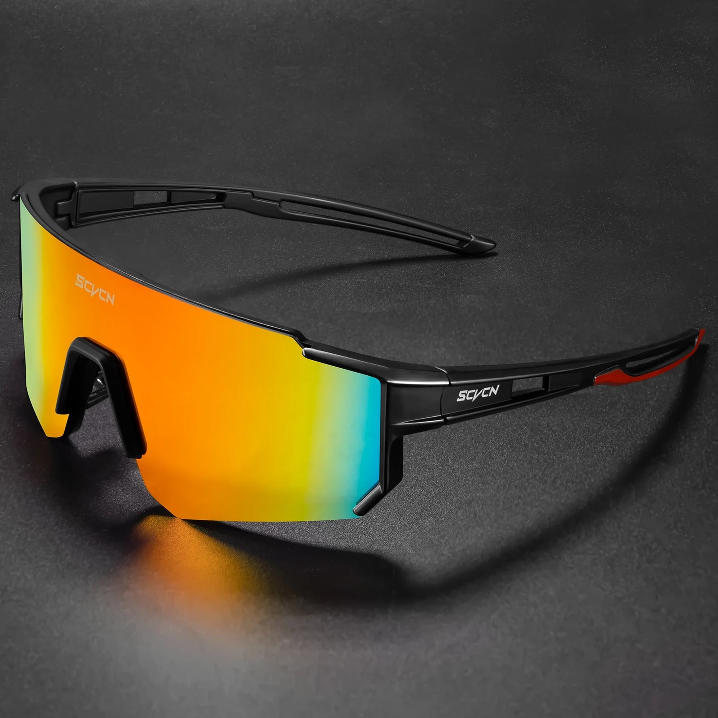 SCVCN new Outdoor Cycling Sunglasses Men MTB Bike Glasses Sports Mountain Climbing fishing Women Bicycle Cycling UV400 Goggles - Woof Glow Gear