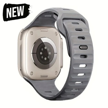 Soft Silicone Strap For Apple Watch Band Ultra 49mm 44mm 45mm 42mm 41mm 42mm 38mm Sport Watchband IWatch Serise 9 8 7 6 Bracelet - Woof Glow Gear