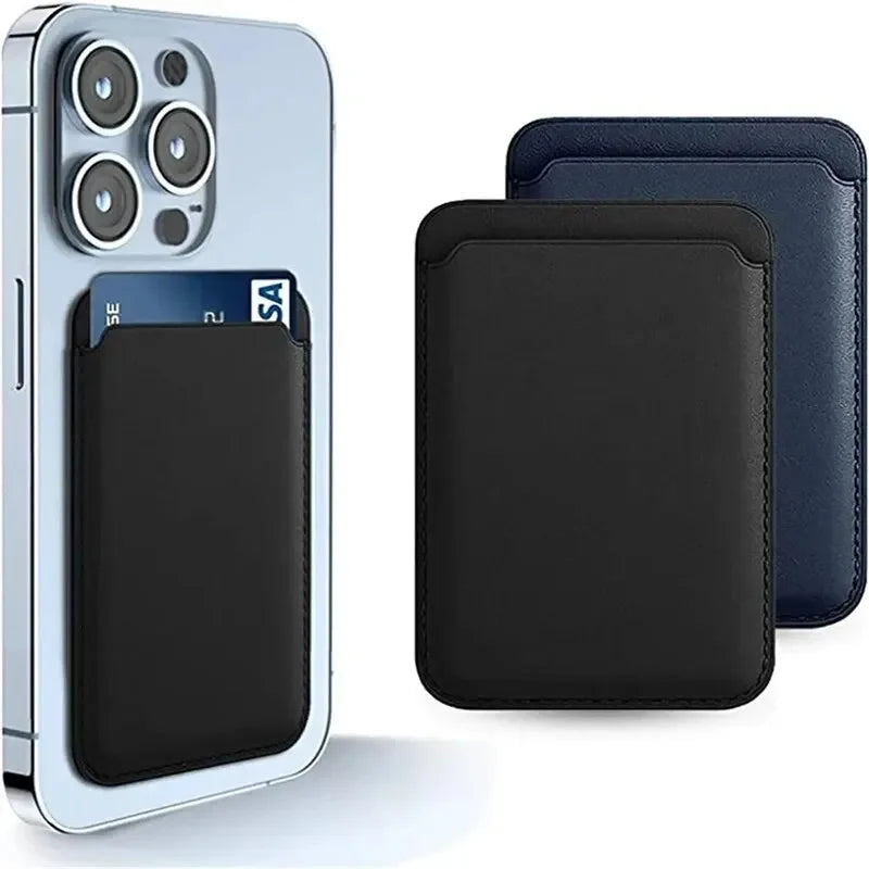Leather Wallet Case Magentic Wallet Leather Compatible For iPhone 15 14 13 12 Pro Max Card Holder Magnet - Woof Glow Gear