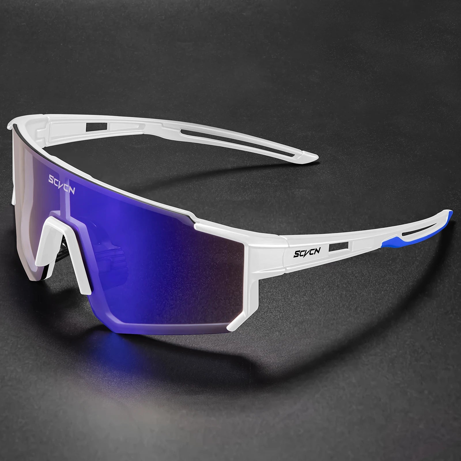 SCVCN new Outdoor Cycling Sunglasses Men MTB Bike Glasses Sports Mountain Climbing fishing Women Bicycle Cycling UV400 Goggles - Woof Glow Gear