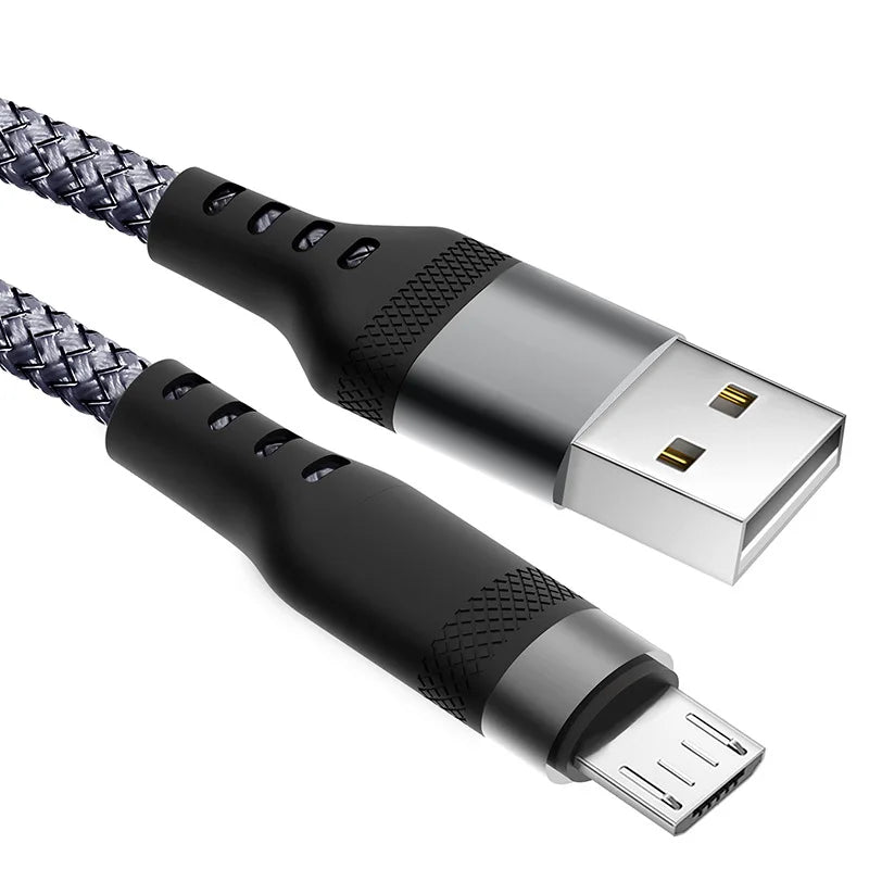 USB TYPE C Fast Charge Cable Android Micro USB line USB to LIGHTNING Extend Charging Cable for iPhone 14 Xiaomi OnePlus Samsung - Woof Glow Gear
