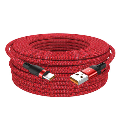 USB TYPE C Fast Charge Cable Android Micro USB line USB to LIGHTNING Extend Charging Cable for iPhone 14 Xiaomi OnePlus Samsung - Woof Glow Gear